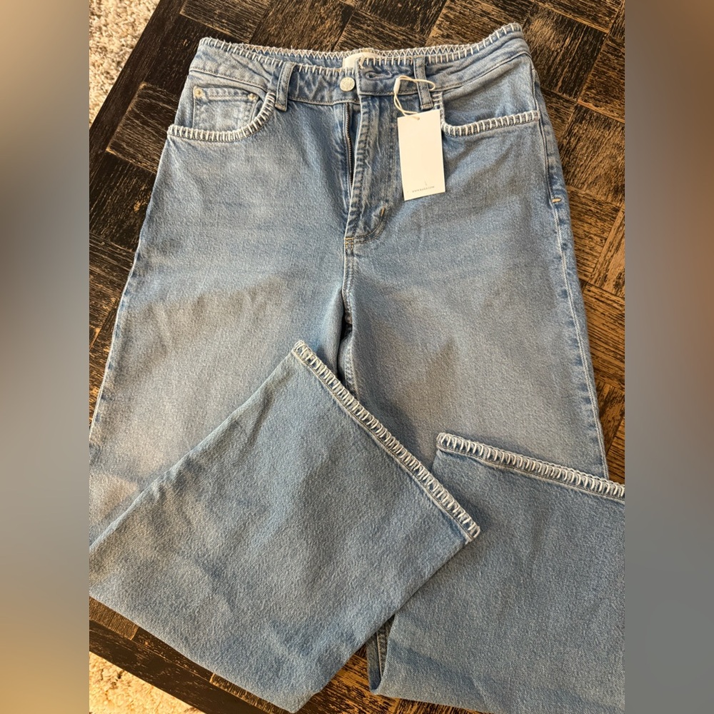 Rails Light Blue Straight Leg Jeans